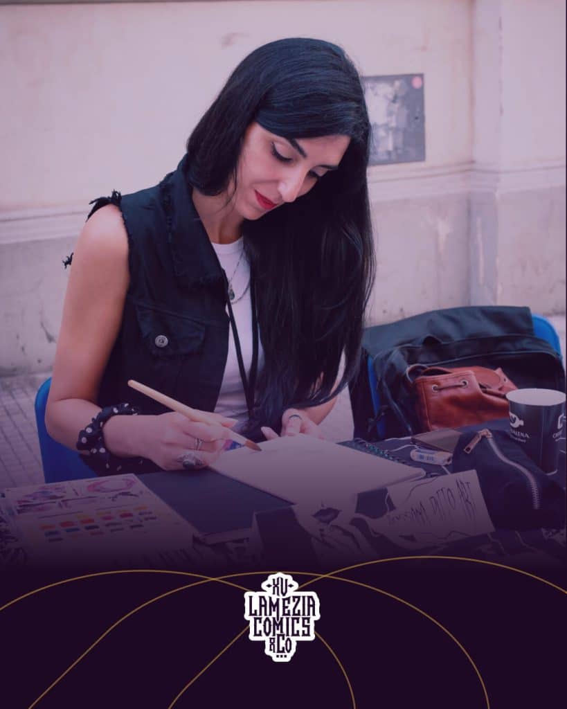 Disegnatrice al Lamezia Comics