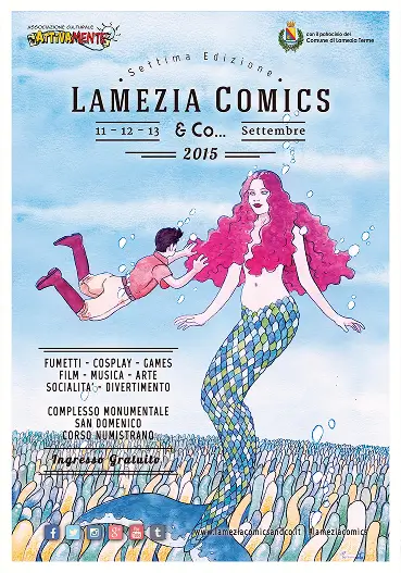 Manifesto Lamezia Comics 2015 con sirena