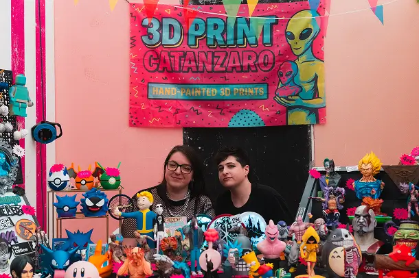 Espositori di stampe 3D colorate a Catanzaro