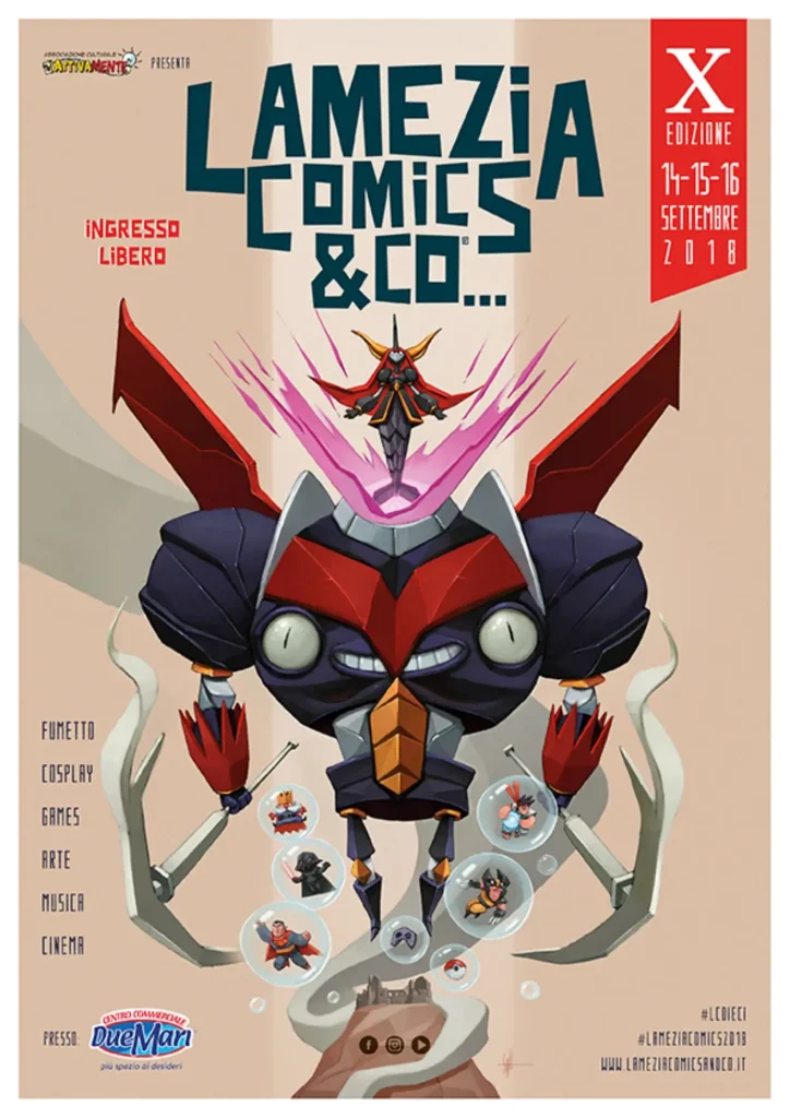 Locandina Lamezia Comics 2018
