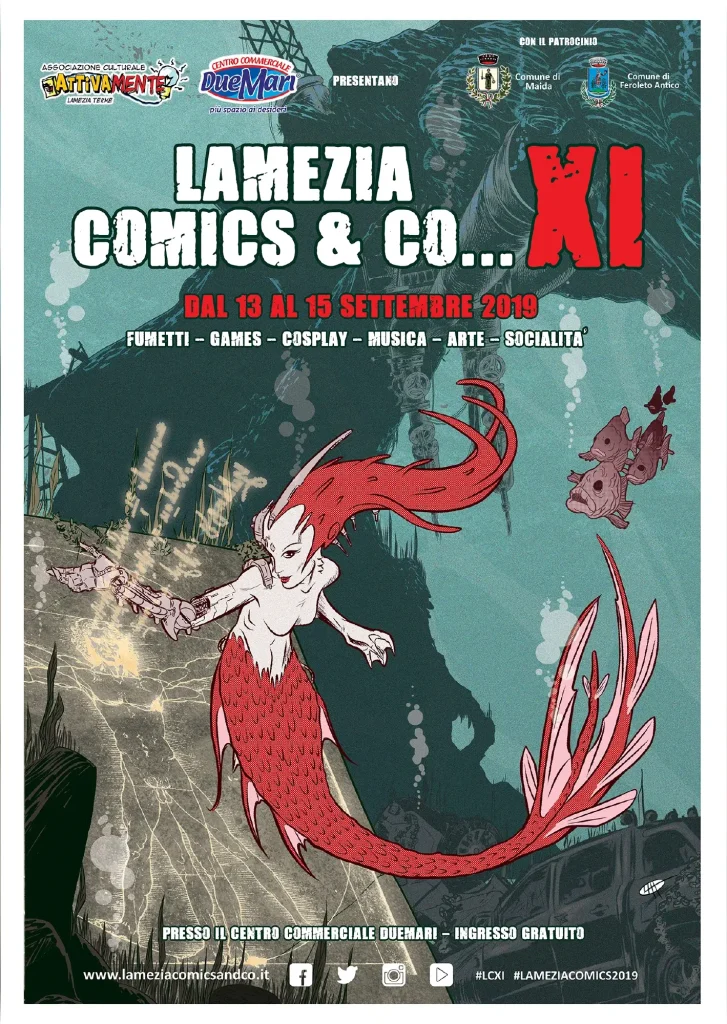 Locandina Lamezia Comics 2019