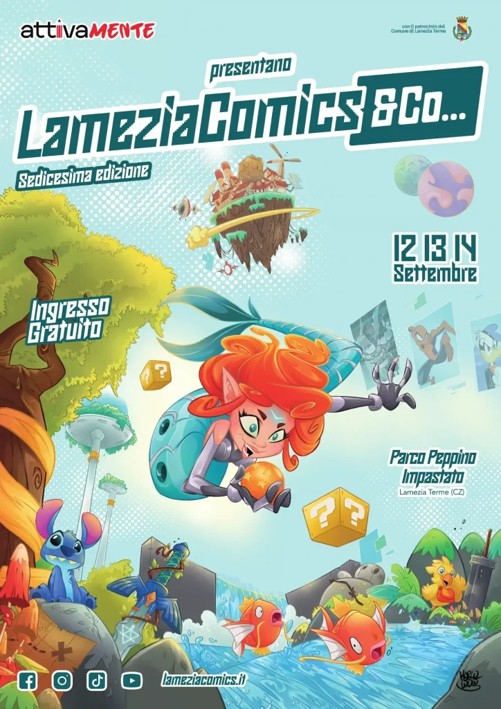 Locandina Lamezia Comics 2025
