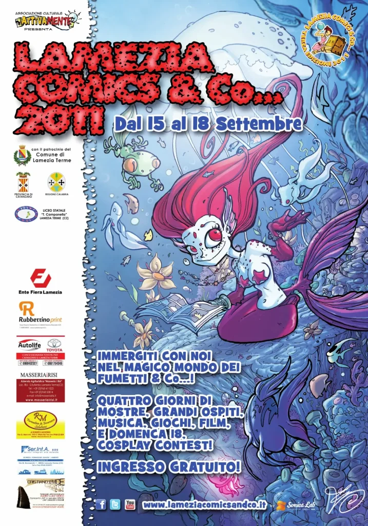 Locandina Lamezia Comics 2011