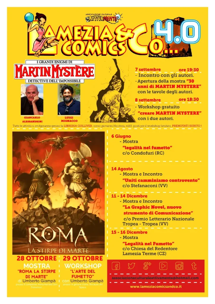 Locandina Lamezia Comics 2012