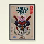 Locandina Lamezia Comics con robot illustrato