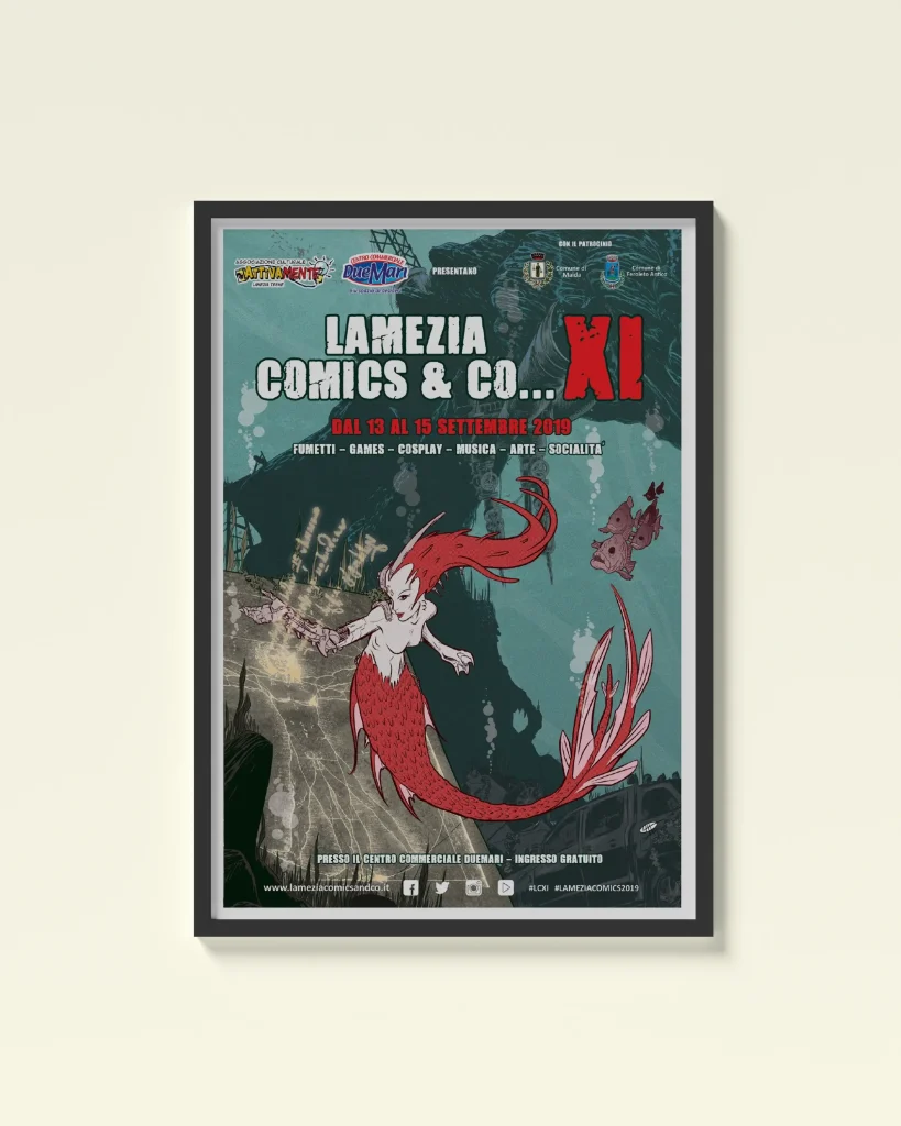 Locandina Lamezia Comics & Co XI subacquea