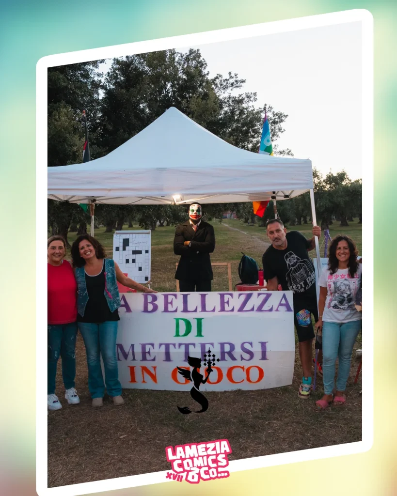Le attività di La Bellezza di Mettersi in Gioco della Comunità Progetto Sud al Lamezia Comics & Co... 2026