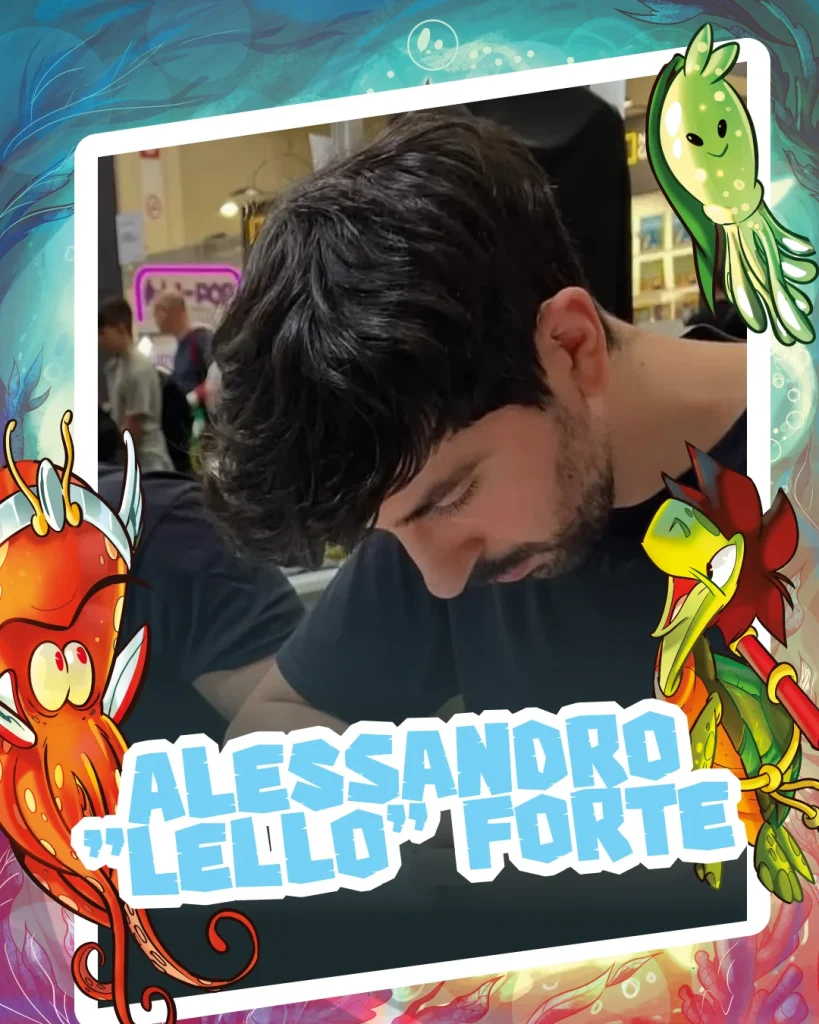 Alessandro «Lello» Forte, illustratore, ospite del Lamezia Comics & Co... 2026