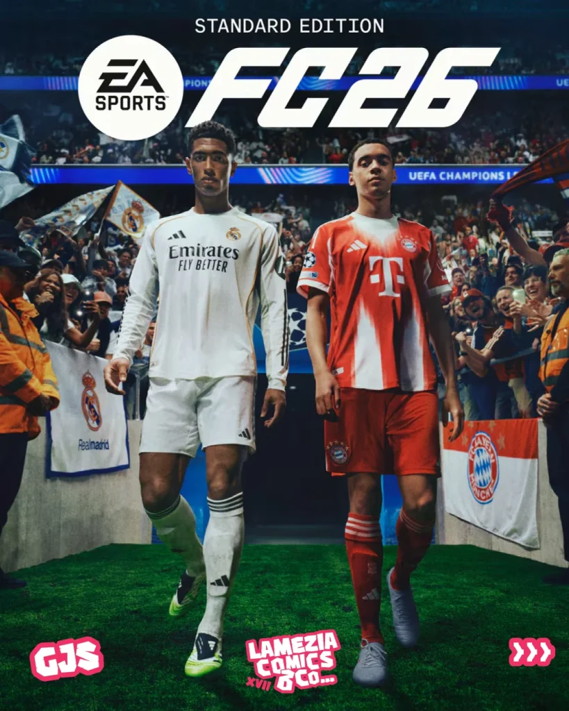 Locandina del torneo di EA SPORTS FC 26 al Lamezia Comics & Co 2026