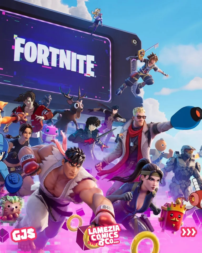 Locandina del torneo di Fortnite al Lamezia Comics & Co 2026