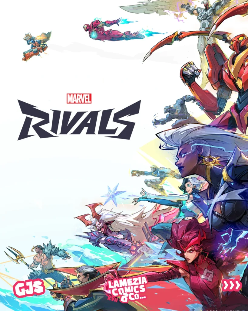 Locandina del torneo di Marvel Rivals al Lamezia Comics & Co 2026